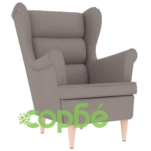 Фотьойл Taupe 74x84x100 cm Fabric ➤ топ цена ➤ sorbe.bg