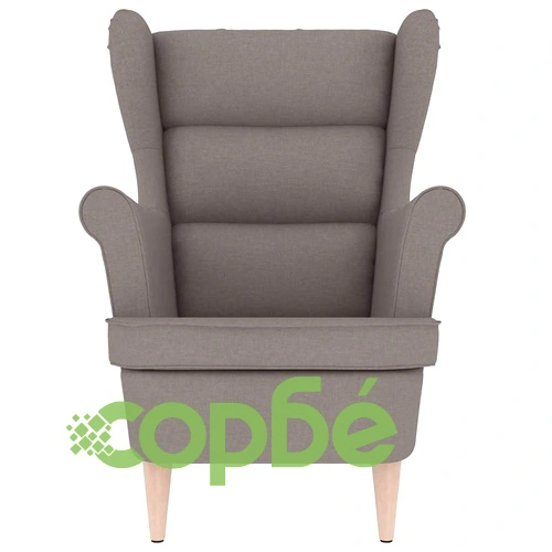 Фотьойл Taupe 74x84x100 cm Fabric ➤ топ цена ➤ sorbe.bg