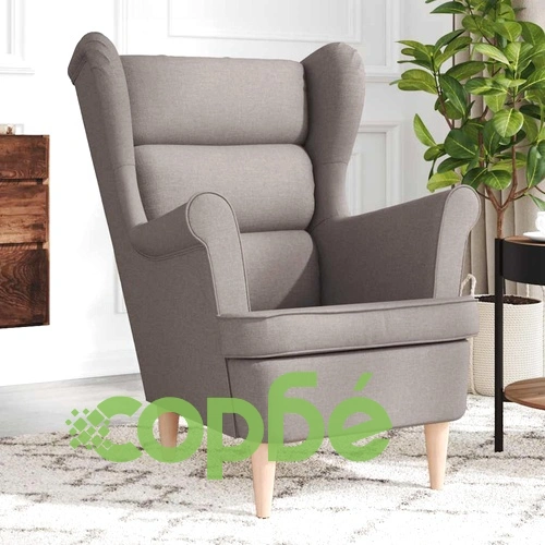 Фотьойл Taupe 74x84x100 cm Fabric ➤ топ цена ➤ sorbe.bg