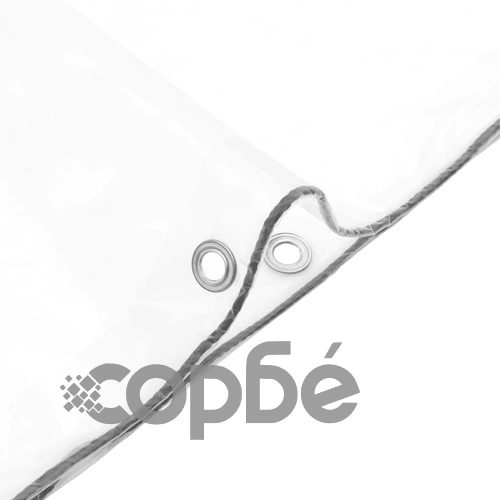 Прозрачен брезент с капси 6x12 m Полиетилен ➤ топ цена ➤ sorbe.bg