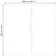 Прозрачен брезент с капси 8x10 m Полиетилен