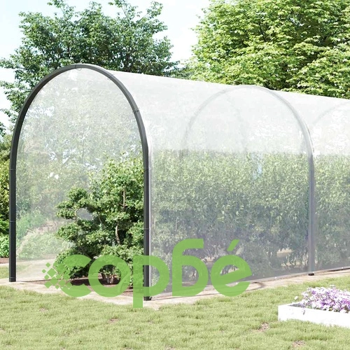 Прозрачен брезент с капси 10x12 m Полиетилен ➤ топ цена ➤ sorbe.bg