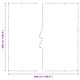 Прозрачен брезент с капси 5x5 m PVC