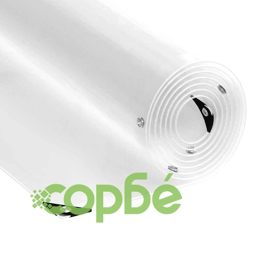 Прозрачен брезент с капси 5x6 m PVC ➤ топ цена ➤ sorbe.bg