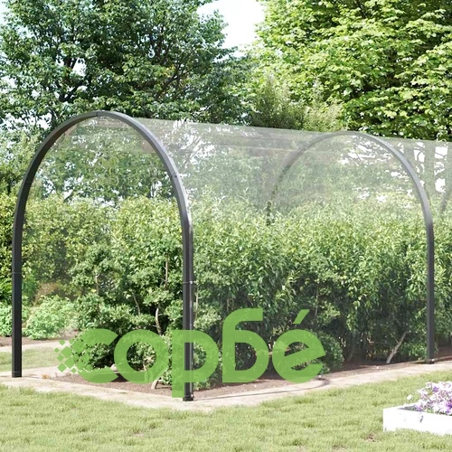 Прозрачен брезент с капси 5x12 m PVC ➤ топ цена ➤ sorbe.bg