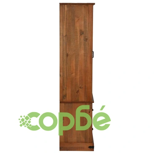 Шкаф за вино HALDEN с рафтове за вино и плъзгащи се врати Pine ➤ топ цена ➤ sorbe.bg