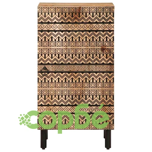 Бюфет 40x33,5x75 см грубо мангово дърво масив ➤ топ цена ➤ sorbe.bg