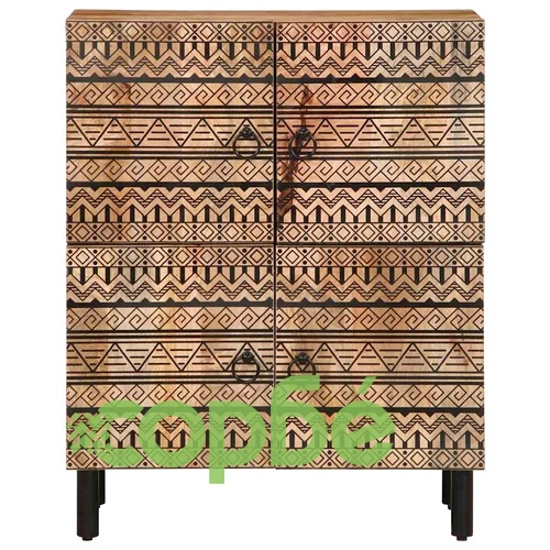 Бюфет 60x33,5x75 см грубо мангово дърво масив ➤ топ цена ➤ sorbe.bg