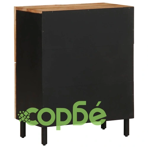 Бюфет 60x33,5x75 см грубо мангово дърво масив ➤ топ цена ➤ sorbe.bg