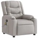 Масажен стол за лежанка Cloud Grey Fabric