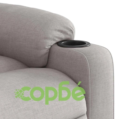 Масажен стол за лежанка Cloud Grey Fabric ➤ топ цена ➤ sorbe.bg