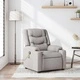 Масажен стол за лежанка Cloud Grey Fabric