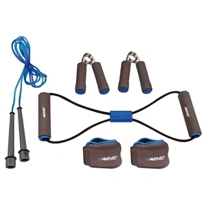 Avento Фитнес комплект, сиво/кобалтово синьо/черно, 41VE