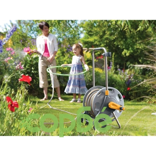 Hozelock Количка и макара за маркучи 60 м, с маркуч 50 м, 2435R0000 ➤ топ цена ➤ sorbe.bg