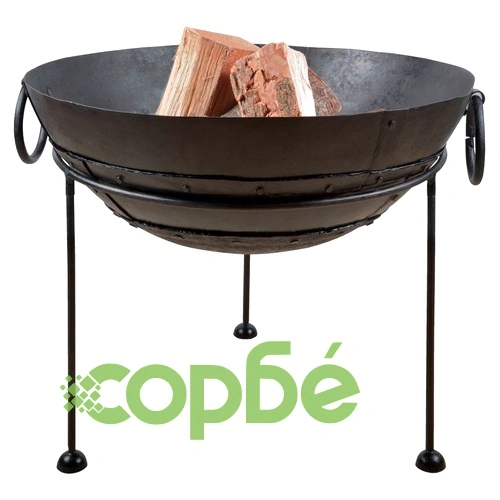 Esschert Design Купа за огън, регенериран метал, 61,2 см, FF246 ➤ топ цена ➤ sorbe.bg