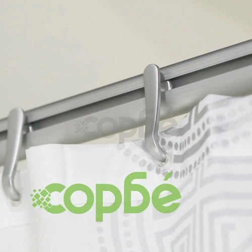 Sealskin Комплект прът за душ завеса Easy Roll, алуминий, 276623005 ➤ топ цена ➤ sorbe.bg