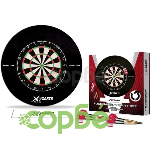XQmax Darts Комплект за дартс, дъска и стрелички, QD7000400 ➤ топ цена ➤ sorbe.bg