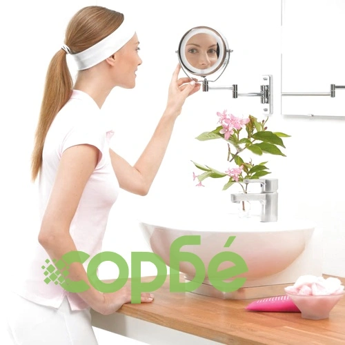 Beurer Осветено козметично огледало, BS59, сребристо, 584.10 ➤ топ цена ➤ sorbe.bg