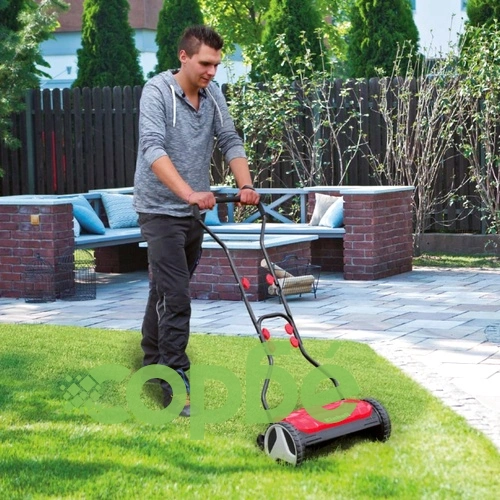 Einhell Ръчна косачка за трева GE-HM 38 S червена 3414165 ➤ топ цена ➤ sorbe.bg