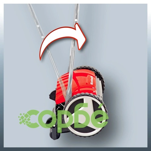 Einhell Ръчна косачка за трева GE-HM 38 S червена 3414165 ➤ топ цена ➤ sorbe.bg