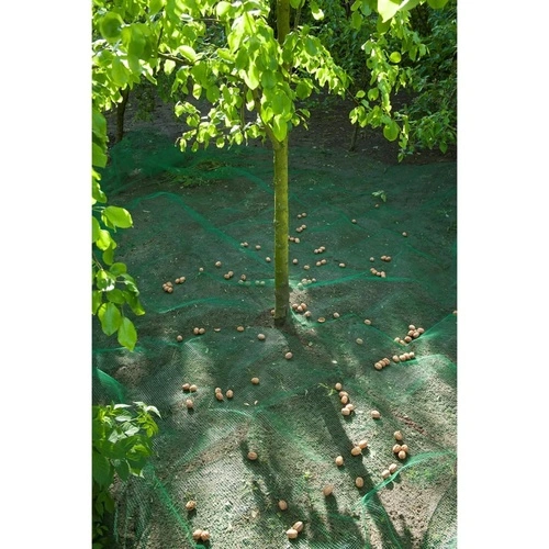Nature Мрежа за събиране на плодове, 4,3x4,3 м, 6030451 ➤ топ цена ➤ sorbe.bg