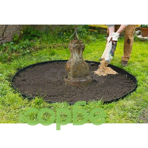 Nature Градинска бордюрна лента, 0,9x5 м, черна ➤ топ цена ➤ sorbe.bg