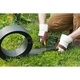 Nature Градинска бордюрна лента, 0,9x5 м, черна
