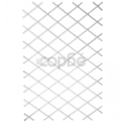Nature Градинска пергола, 100x200 см, PVC, бяла, 6040703 ➤ топ цена ➤ sorbe.bg
