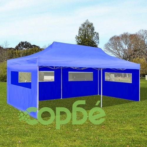 Pop-up шатра парти палатка, сгъваема, синя ➤ топ цена ➤ sorbe.bg