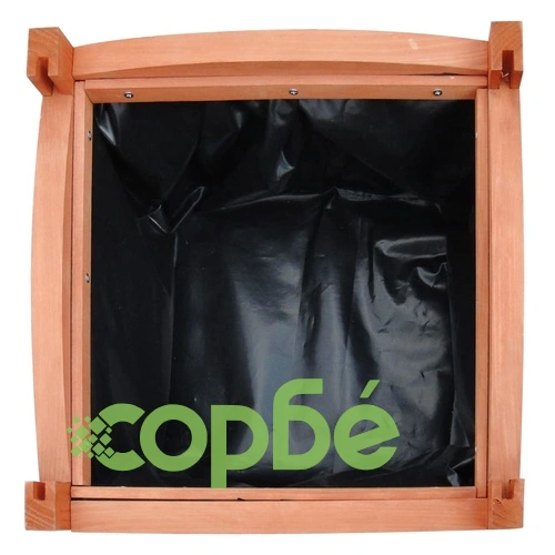Дървени повдигнати лехи, 30х30х30 см, комплект от 2 ➤ топ цена ➤ sorbe.bg