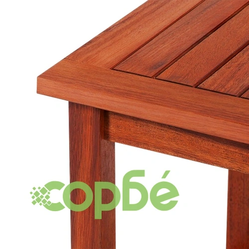 Помощна дървена маса с долен рафт ➤ топ цена ➤ sorbe.bg