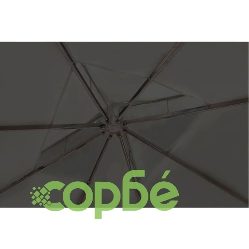 Шатра с покрив, 3х4 м, тъмносива ➤ топ цена ➤ sorbe.bg