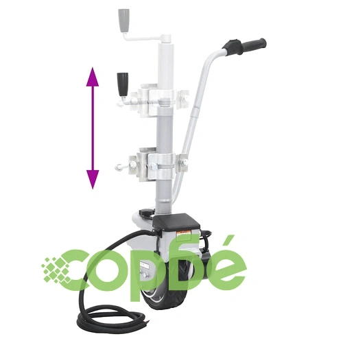 Алуминиево моторизирано опорно колело за ремарке 12 V 350 W ➤ топ цена ➤ sorbe.bg