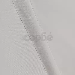 Сгъваема странична тента за балкон, кремава, 140x140 см