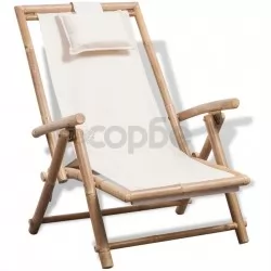 Плажен стол, бамбук