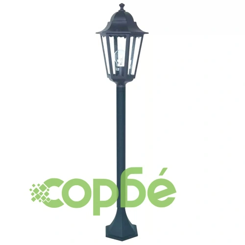 Smartwares Градински осветителен стълб 60 W черен 125 см CLAS5000.037  ➤ топ цена ➤ sorbe.bg