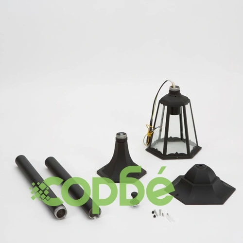 Smartwares Градински осветителен стълб 60 W черен 125 см CLAS5000.037  ➤ топ цена ➤ sorbe.bg