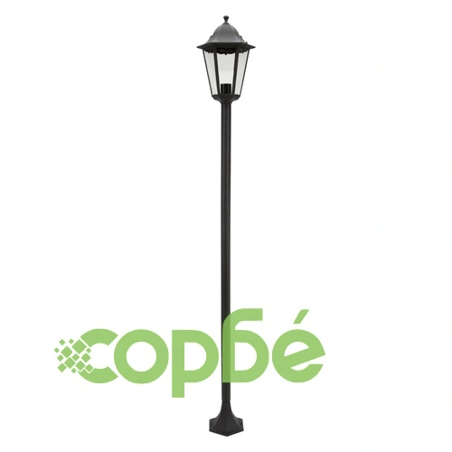 Smartwares Градински осветителен стълб 60 W черен 175 см CLAS5000.035 ➤ топ цена ➤ sorbe.bg