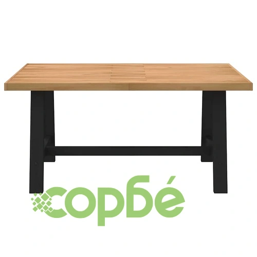 Трапезна маса NOAIN с А-образни крака 160x90x75 cm ➤ топ цена ➤ sorbe.bg