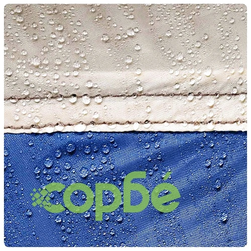 Шатра за басейн с подвижна муха & Мрежести стени Azure Blue ➤ топ цена ➤ sorbe.bg