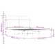 Рамка за легло без матрак 140x190 см опушен дъб инженерно дърво