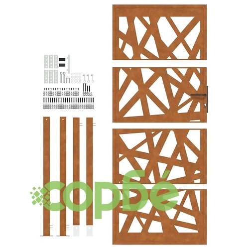 Градинска порта 105x205 cm Издръжлива на атмосферни влияния ➤ топ цена ➤ sorbe.bg