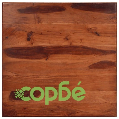 Трапезна маса 80x80x77 cm масивна дървесина акация ➤ топ цена ➤ sorbe.bg