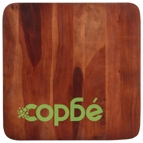 Бар маса 60x60x107 cm Масивна дървесина Акация ➤ топ цена ➤ sorbe.bg