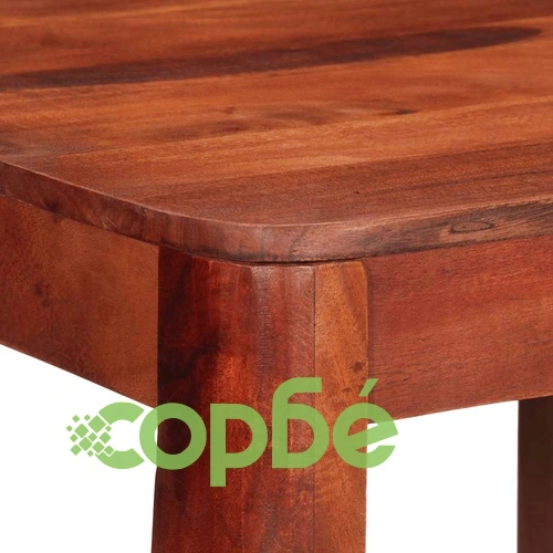 Бар маса 60x60x107 cm Масивна дървесина Акация ➤ топ цена ➤ sorbe.bg