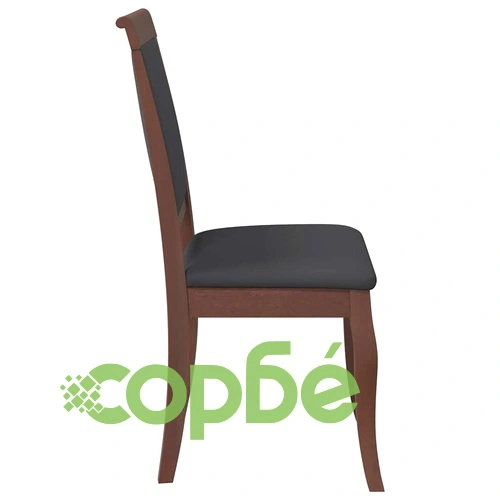 Трапезни столове с възглавници 2бр Кафяв масивна дървесина гума ➤ топ цена ➤ sorbe.bg