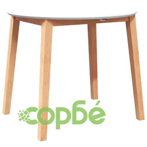 трапезна маса естествено масивно дърво гума ➤ топ цена ➤ sorbe.bg