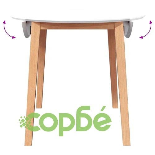 трапезна маса естествено масивно дърво гума ➤ топ цена ➤ sorbe.bg