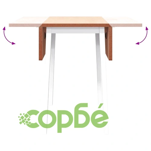 трапезна маса бяла масивна дървесина гума ➤ топ цена ➤ sorbe.bg