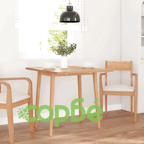 трапезна маса естествено масивно дърво гума ➤ топ цена ➤ sorbe.bg